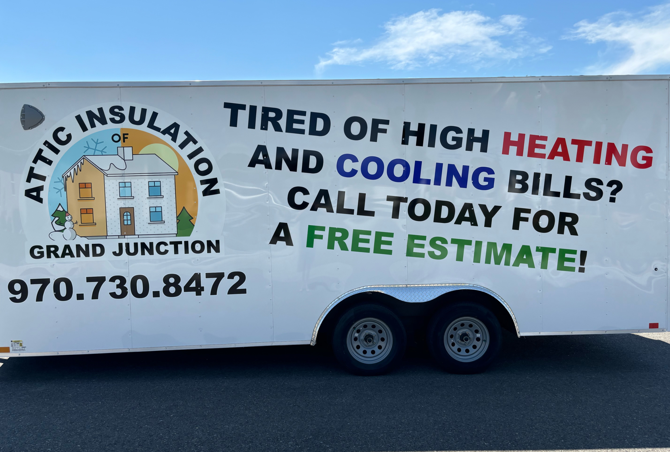 Attic Insulation of Grand Junction trailer